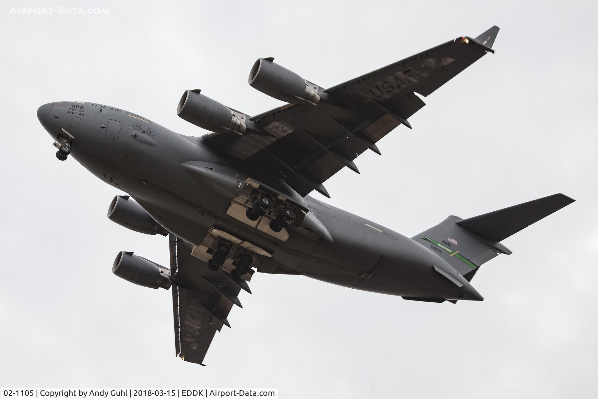 02-1105, 2002 Boeing C-17A Globemaster III C/N 50114, Comeback