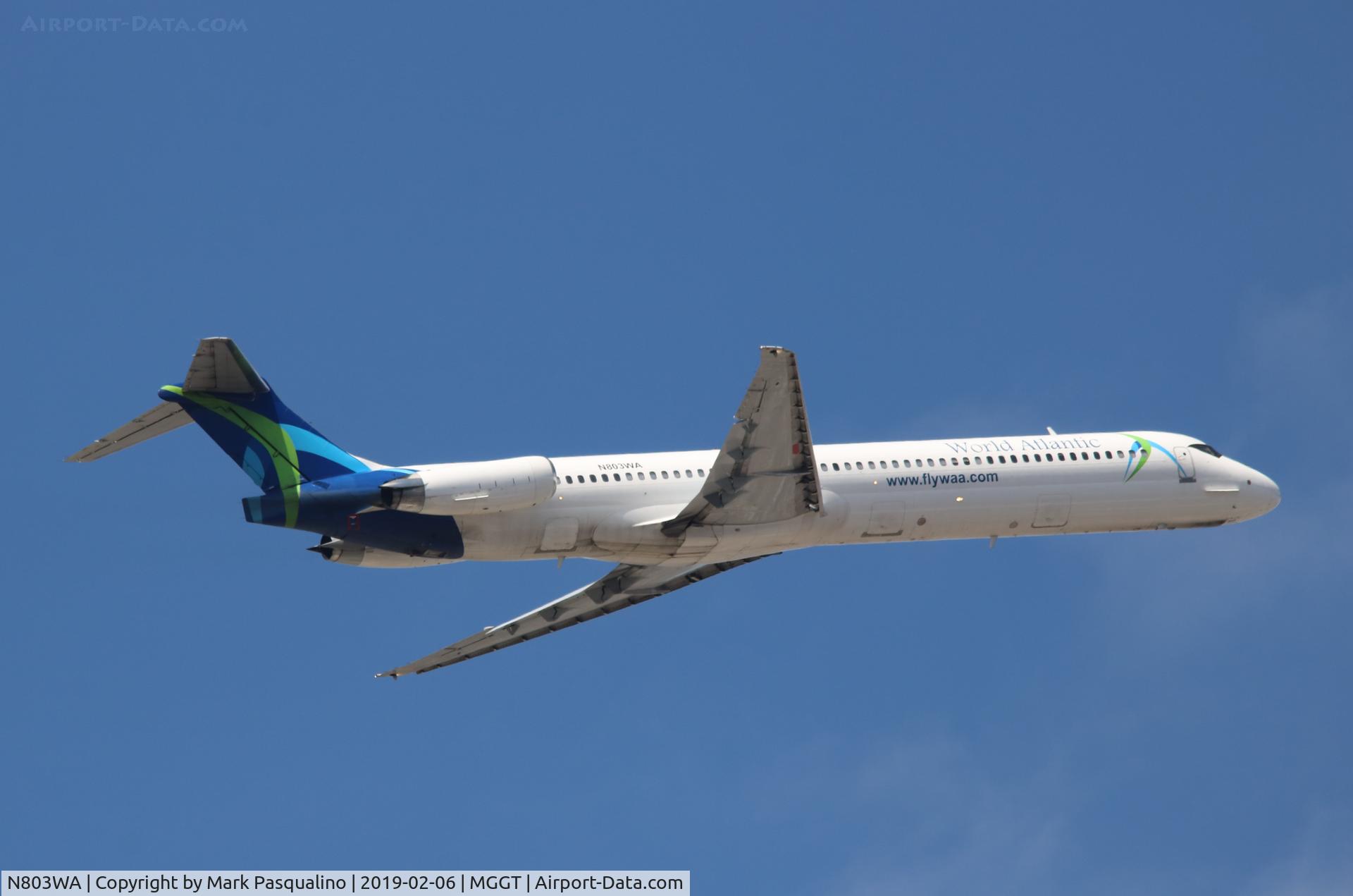N803WA, 1988 McDonnell Douglas MD-82 (DC-9-82) C/N 49507, MD-82