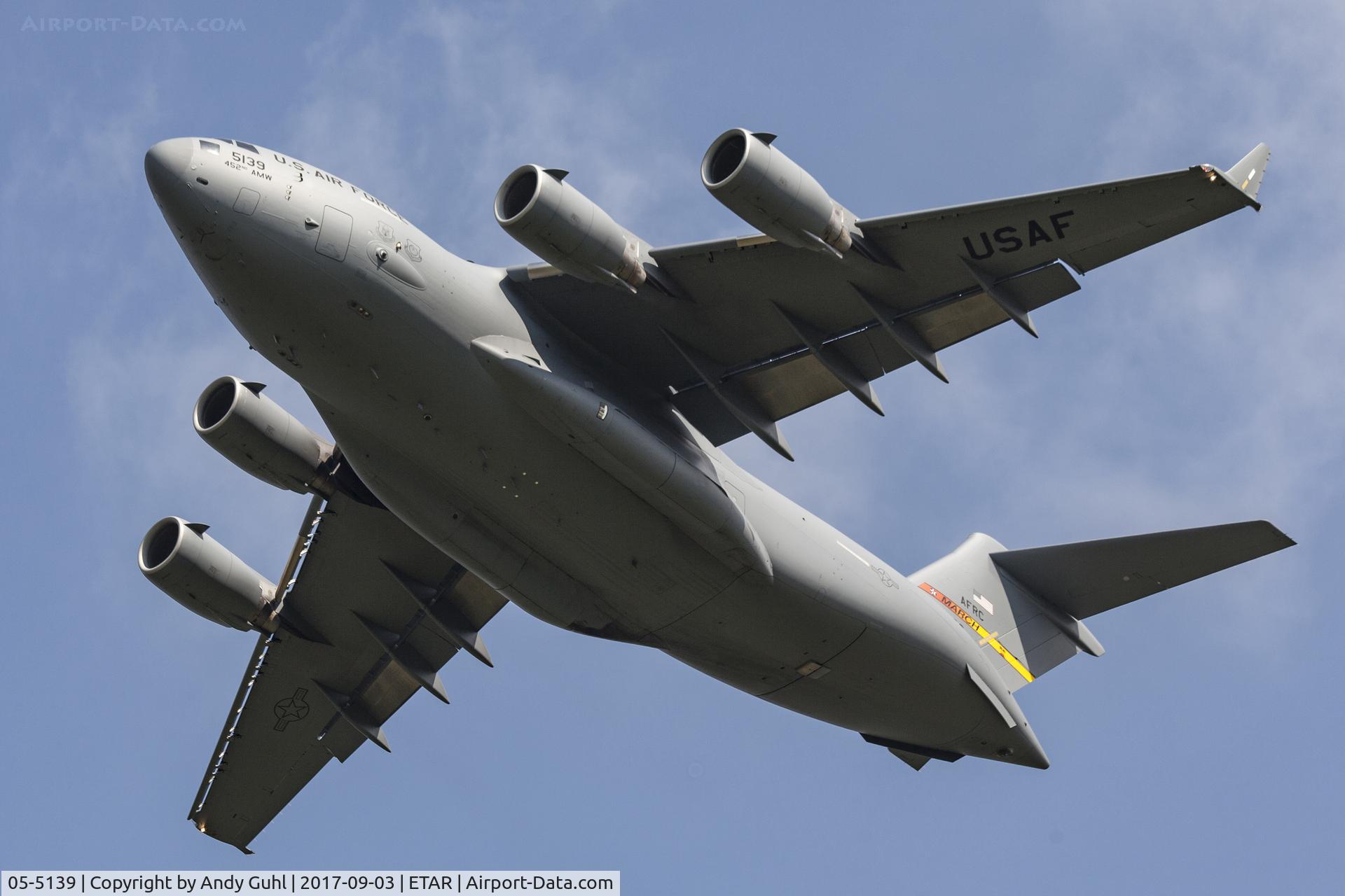 05-5139, Boeing C-17A Globemaster III C/N P-139, Down under