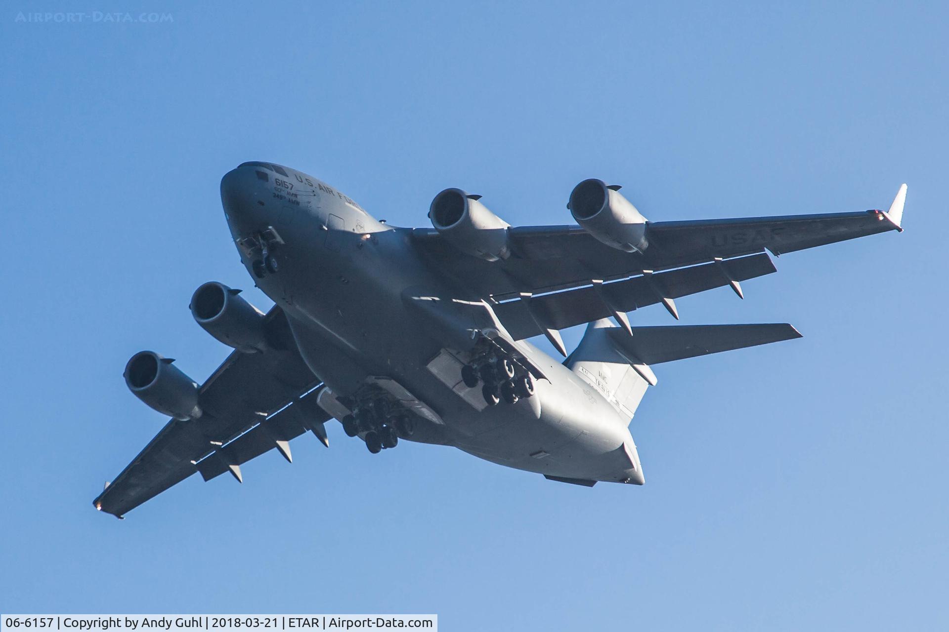 06-6157, 2006 Boeing C-17A Globemaster III C/N P-157, Belly pic