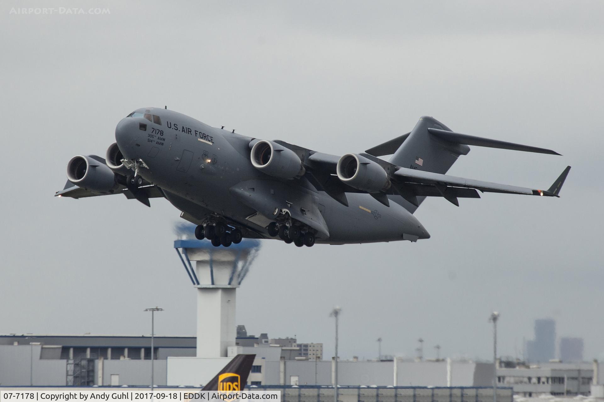 07-7178, 2008 Boeing C-17A Globemaster III C/N F-195, McGuire at EDDK