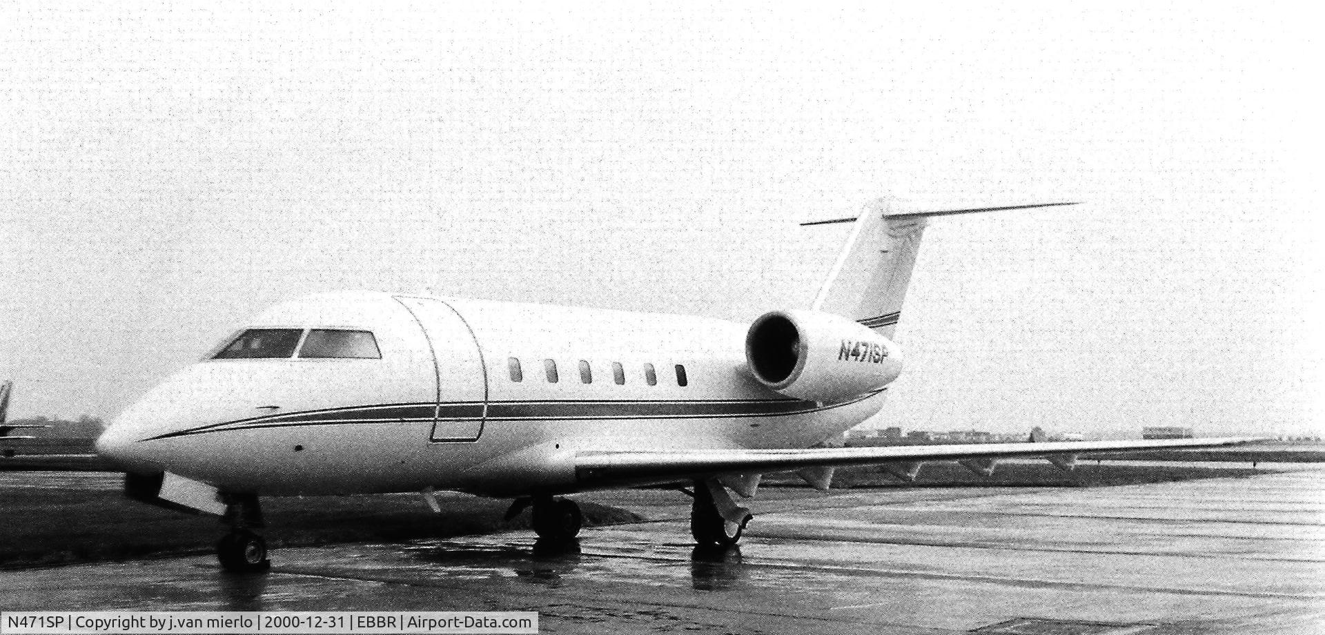 N471SP, Canadair Challenger 600 (CL-600-1A11) C/N 1083, Brussels G.A.T. mid80s