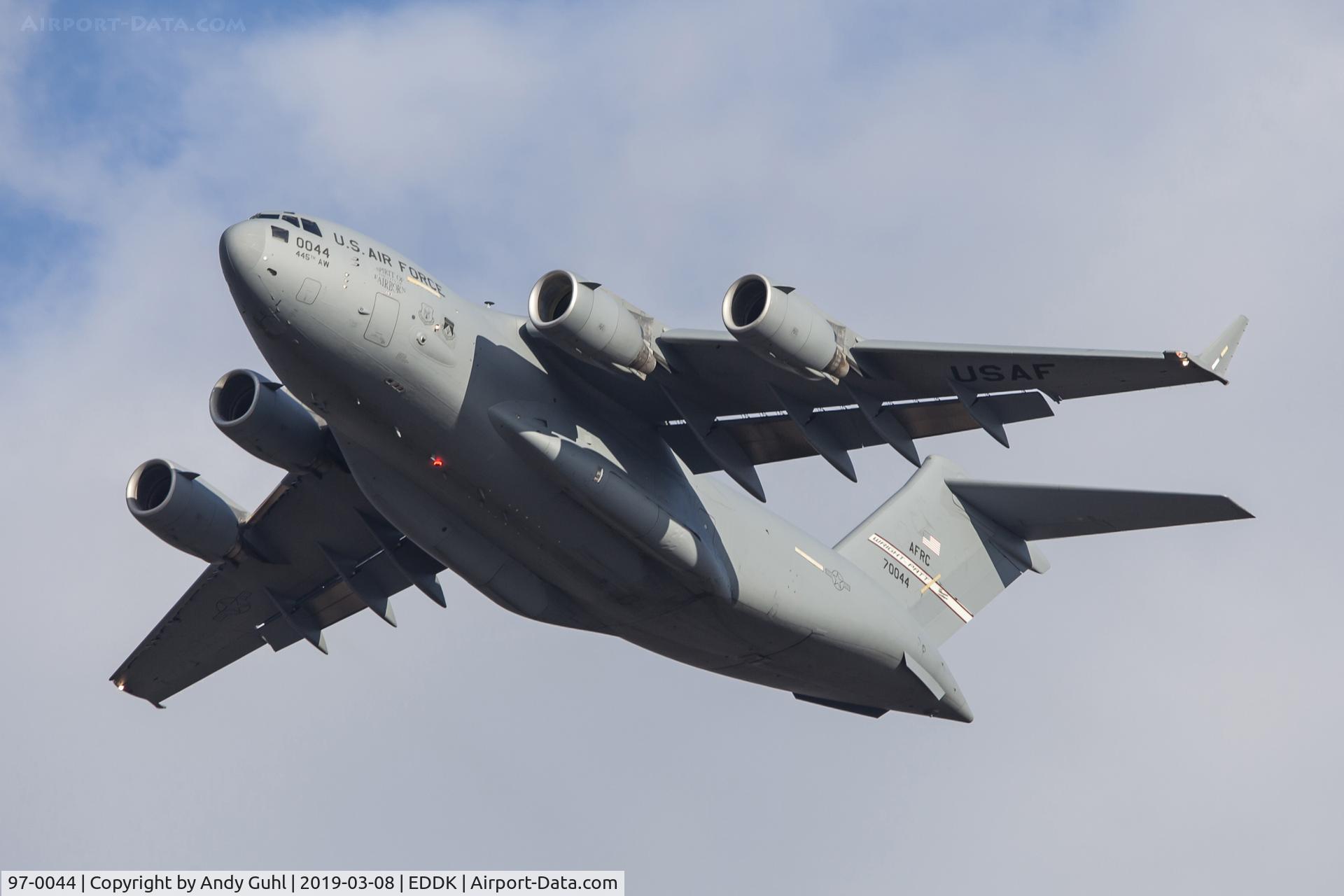 97-0044, 1999 Boeing C-17A Globemaster III C/N P-44, Wright-Patterson