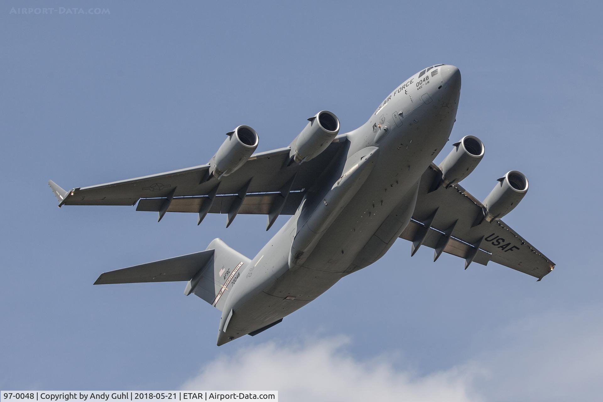 97-0048, 1997 Boeing C-17A Globemaster III C/N P-48, Down under