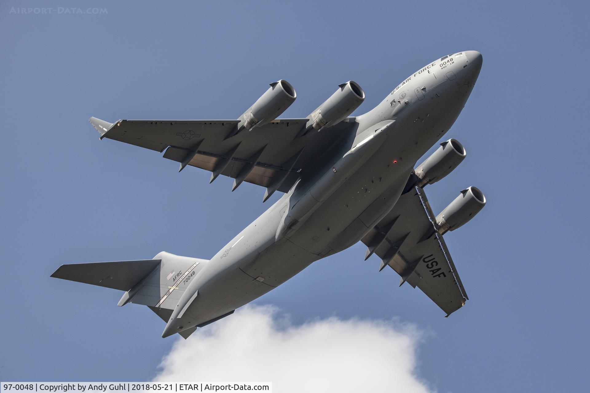 97-0048, 1997 Boeing C-17A Globemaster III C/N P-48, Down under