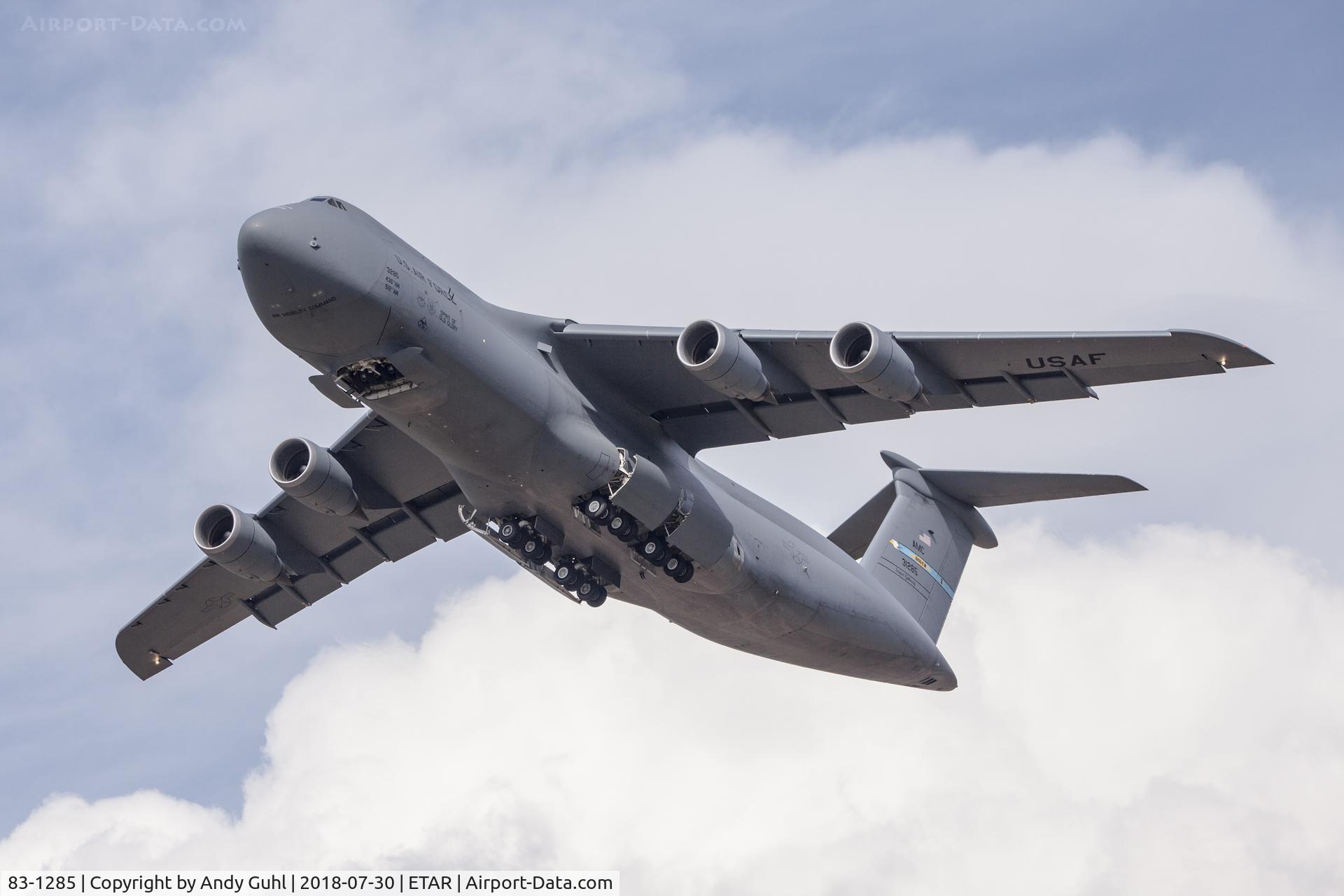 83-1285, 1983 Lockheed C-5M Super Galaxy C/N 500-0082, Spirit of old glory