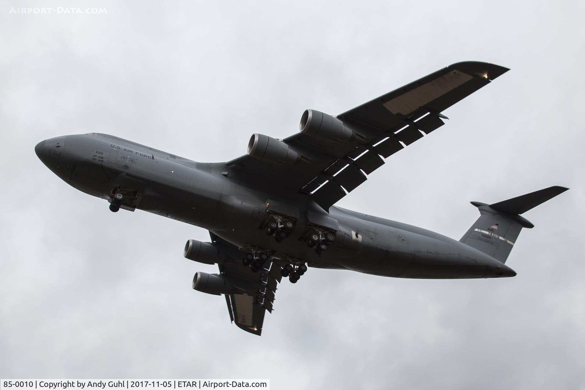 85-0010, 1985 Lockheed C-5M Super Galaxy C/N 500-0096, Huge C-5 Galaxy