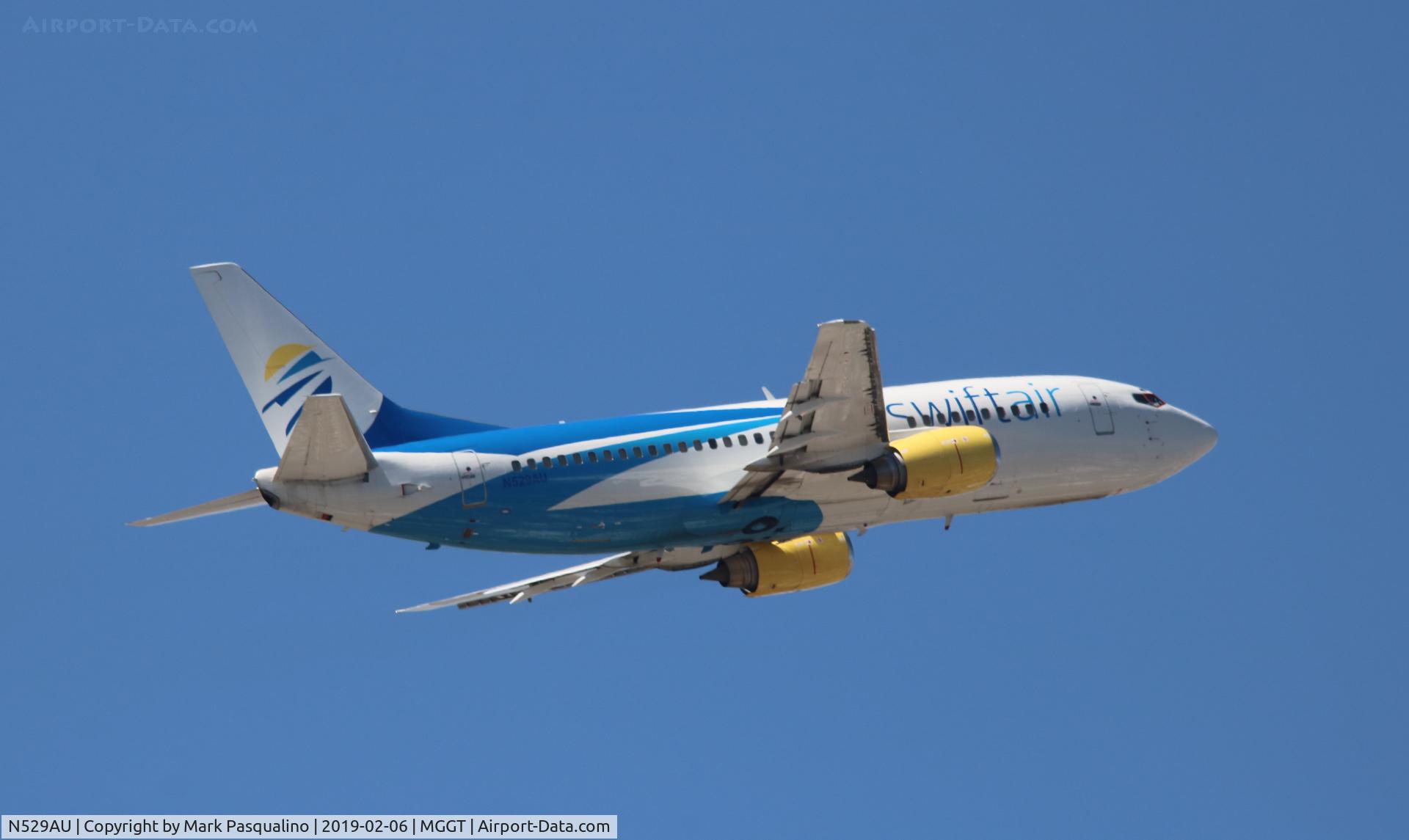 N529AU, 1989 Boeing 737-3B7 C/N 24411, Boeing 737-3B7