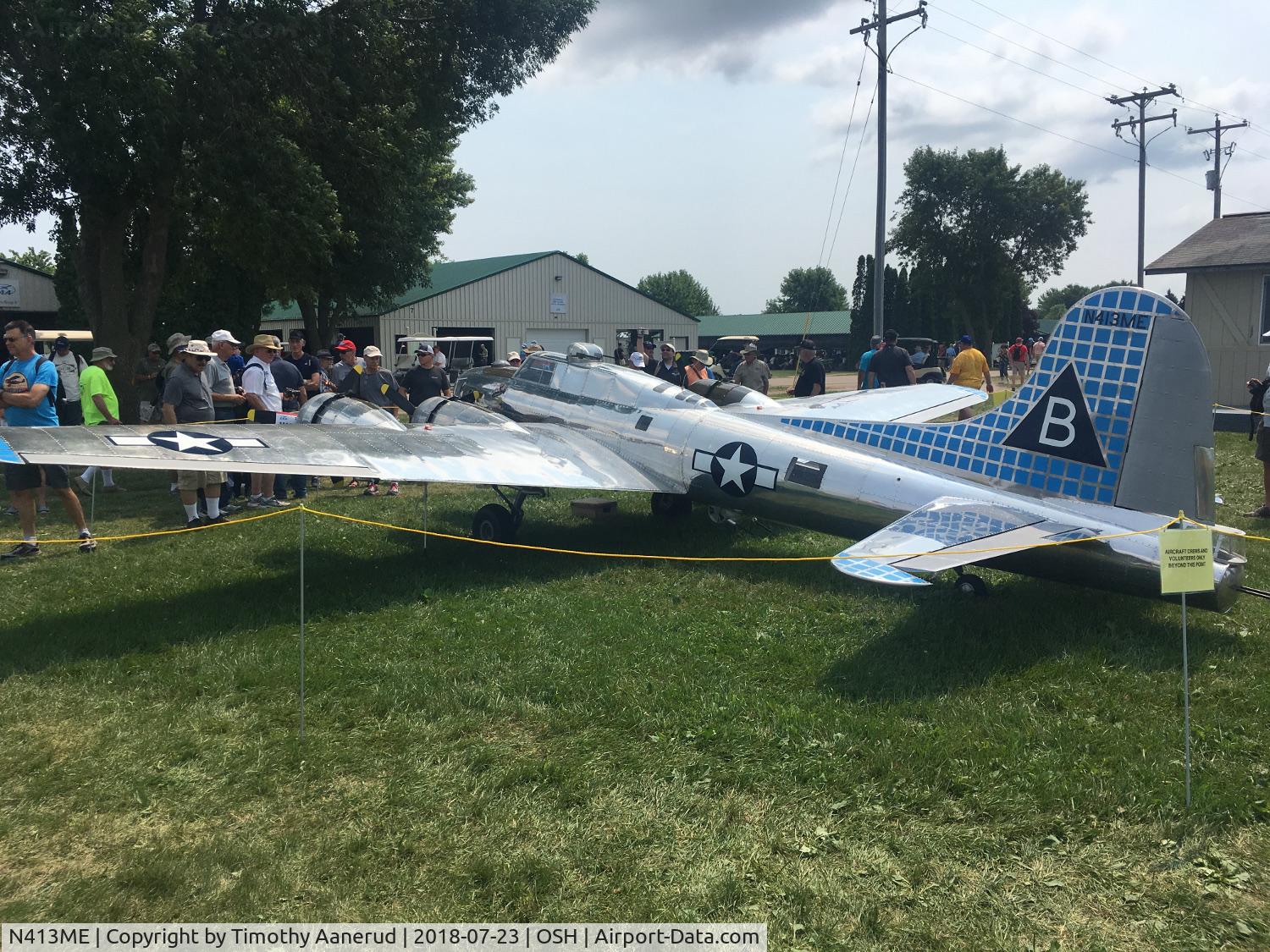 N413ME, 2016 Bally Jack 1/3 Scale B-17G C/N 001, 2016 Bally Jack 1/3 Scale B-17G, c/n: 001