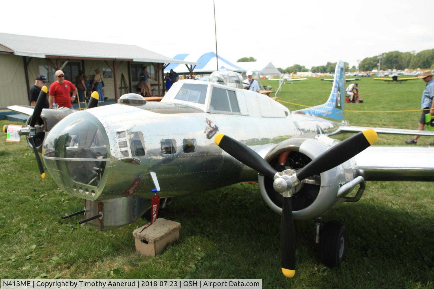 N413ME, 2016 Bally Jack 1/3 Scale B-17G C/N 001, 2016 Bally Jack 1/3 Scale B-17G, c/n: 001