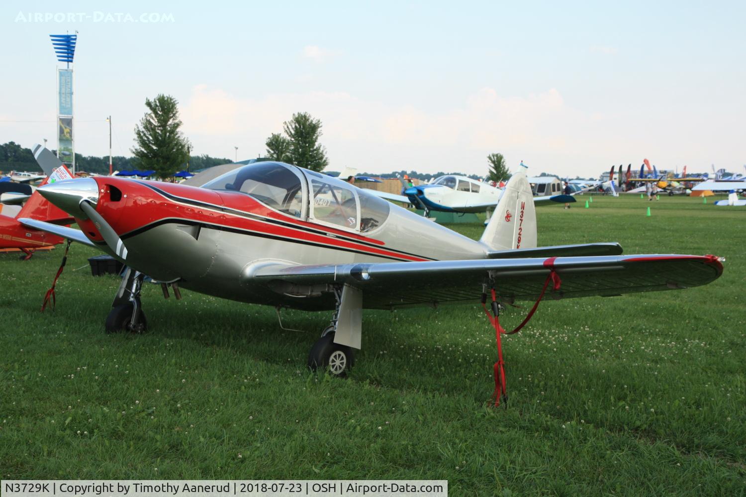N3729K, 1946 Globe GC-1B Swift C/N 1422, 1946 Globe GC-1B, c/n: 1422