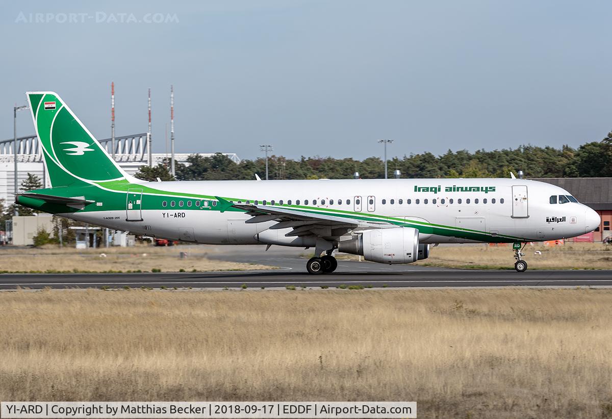 YI-ARD, 2013 Airbus A320-214 C/N 5464, YI-ARD