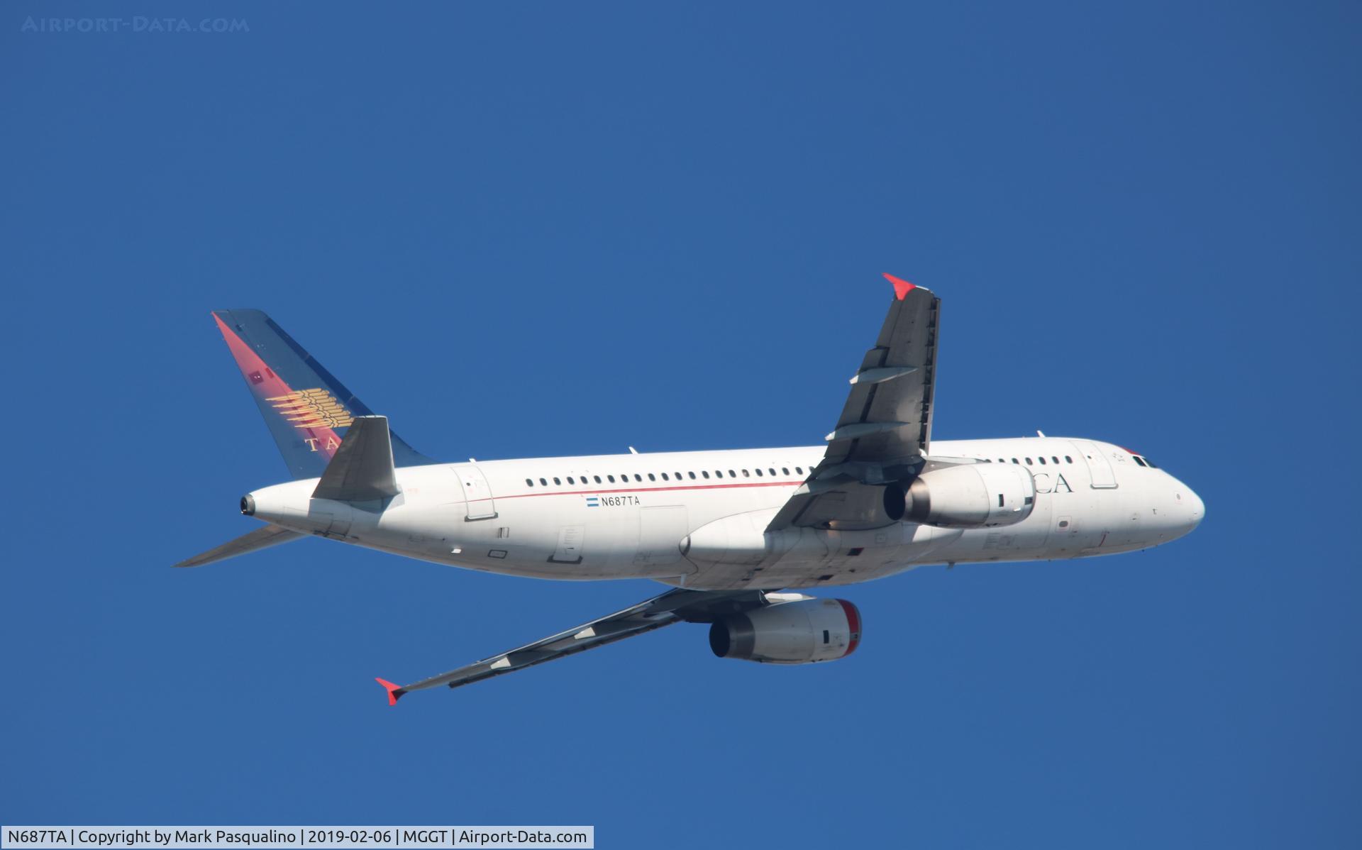 N687TA, 2000 Airbus A320-233 C/N 1334, Airbus A320-233