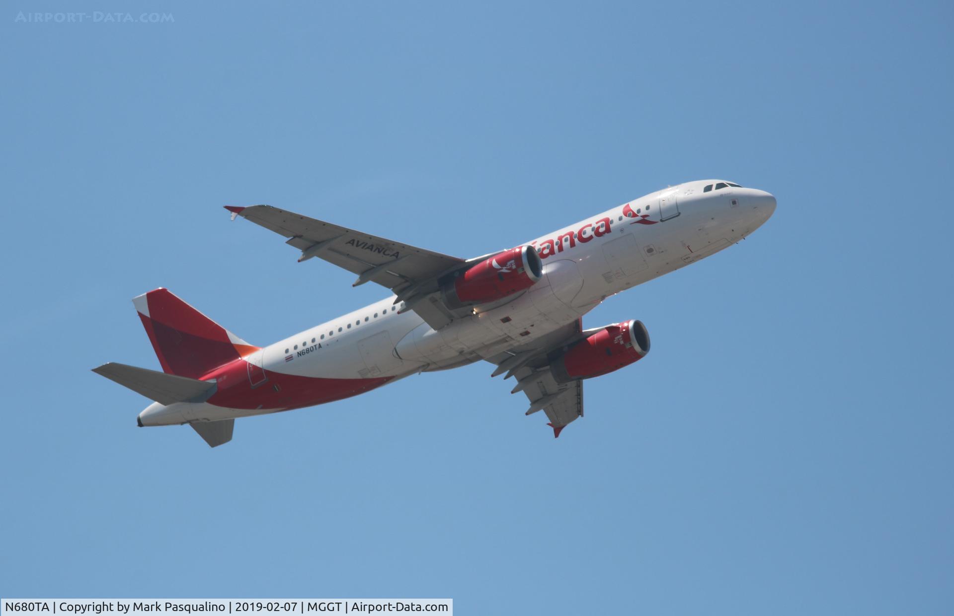 N680TA, 2008 Airbus A320-233 C/N 3538, Airbus A320-233