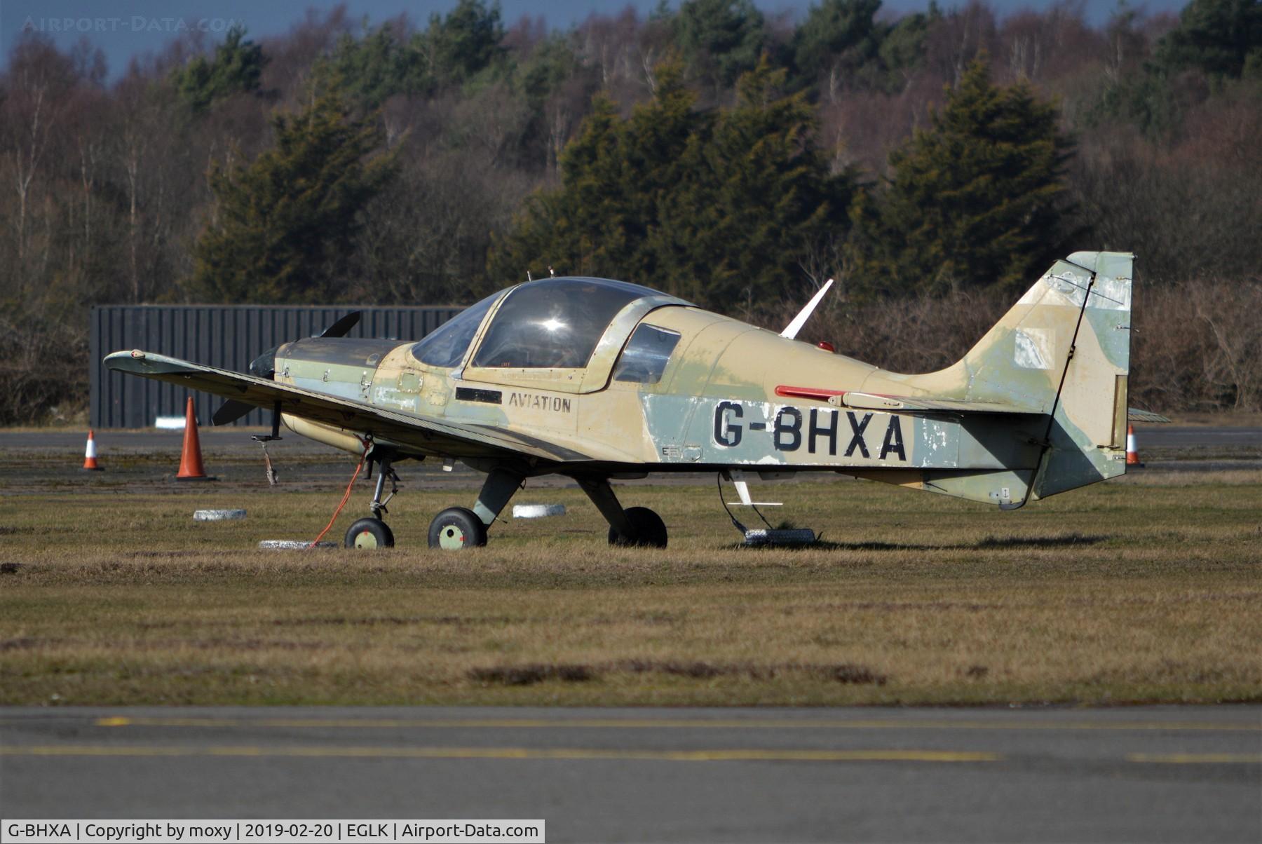 G-BHXA, 1980 Scottish Aviation Bulldog Series 120 Model 1210 C/N BH120/407, Scottish Aviation Bulldog Series 120 Model 1210 at Blackbushe.
