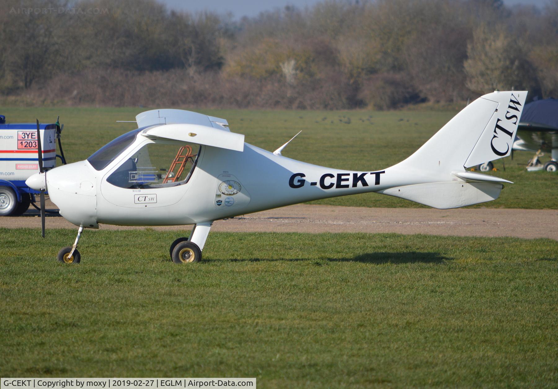 G-CEKT, 2007 Flight Design CTSW C/N 8272, Flight Design CTSW at White Waltham,