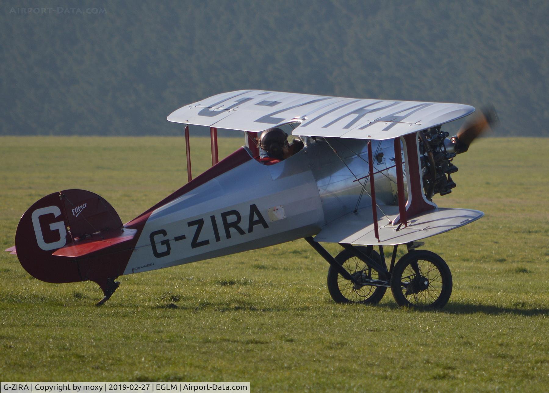G-ZIRA, 2008 Flitzer Z-1RA Stummelflitzer C/N PFA 342-14596, Flitzer Z-1RA Stummelflitzer at White Waltham.
