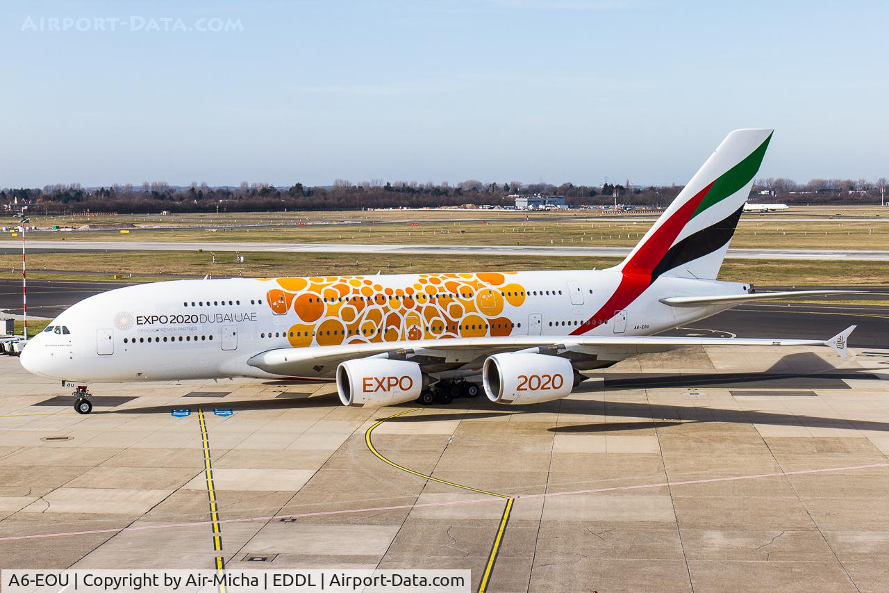 A6-EOU, 2015 Airbus A380-861 C/N 205, Emirates