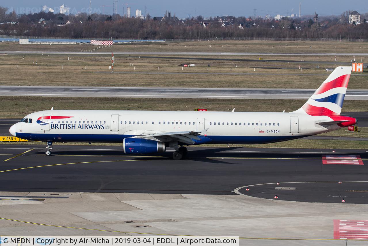 G-MEDN, 2008 Airbus A321-231 C/N 3512, British Airways