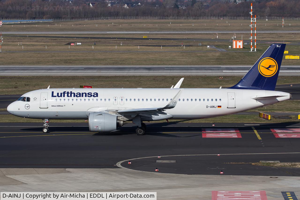 D-AINJ, 2017 Airbus A320-271N C/N 7735, Lufthansa