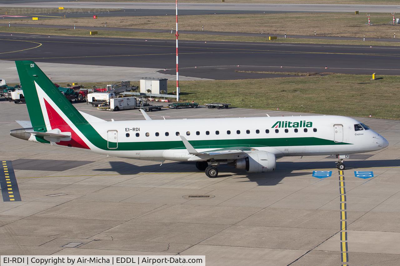 EI-RDI, 2012 Embraer 175LR (ERJ-170-200LR) C/N 17000340, Alitalia CityLiner