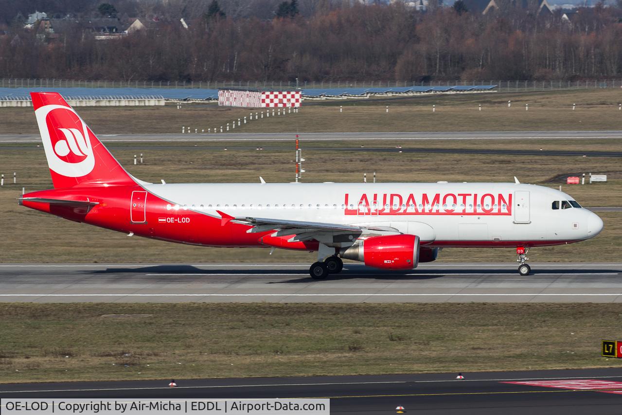 OE-LOD, 2009 Airbus A320-214 C/N 3908, LaudaMotion