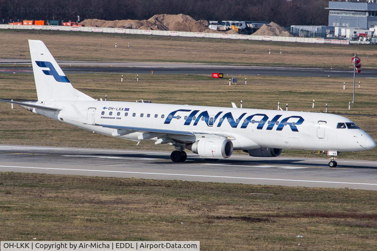 OH-LKK, 2007 Embraer 190LR (ERJ-190-100LR) C/N 19000127, Finnair