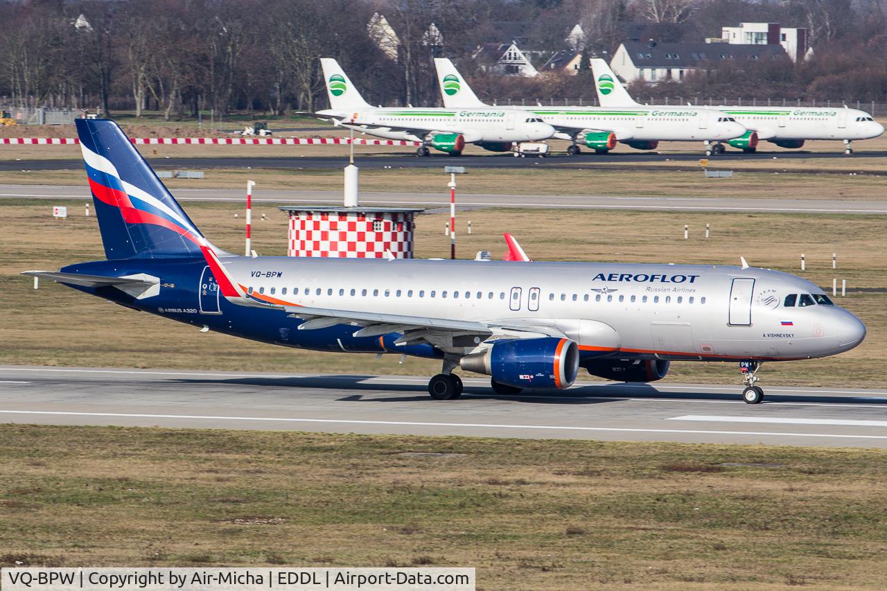 VQ-BPW, 2014 Airbus A320-214 C/N 5982, Aeroflot