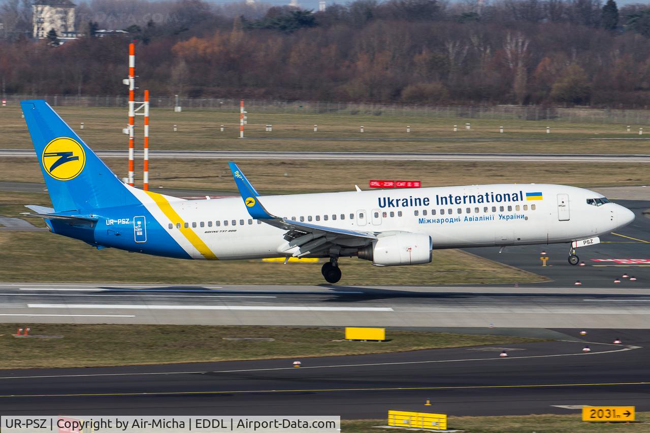 UR-PSZ, 2009 Boeing 737-86N C/N 36820, Ukraine International Airlines