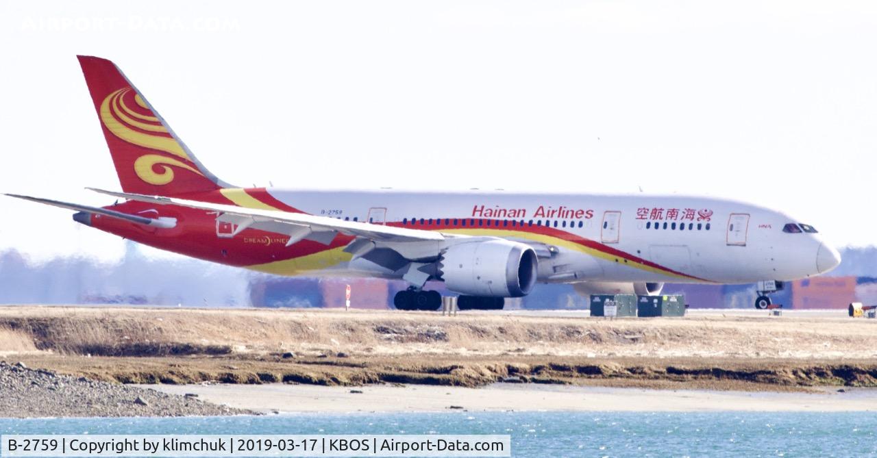 B-2759, 2015 Boeing 787-8 Dreamliner Dreamliner C/N 38056, Just arrived from Beijing