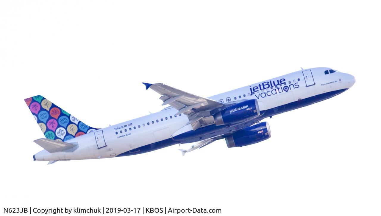 N623JB, 2005 Airbus A320-232 C/N 2504, Painted 