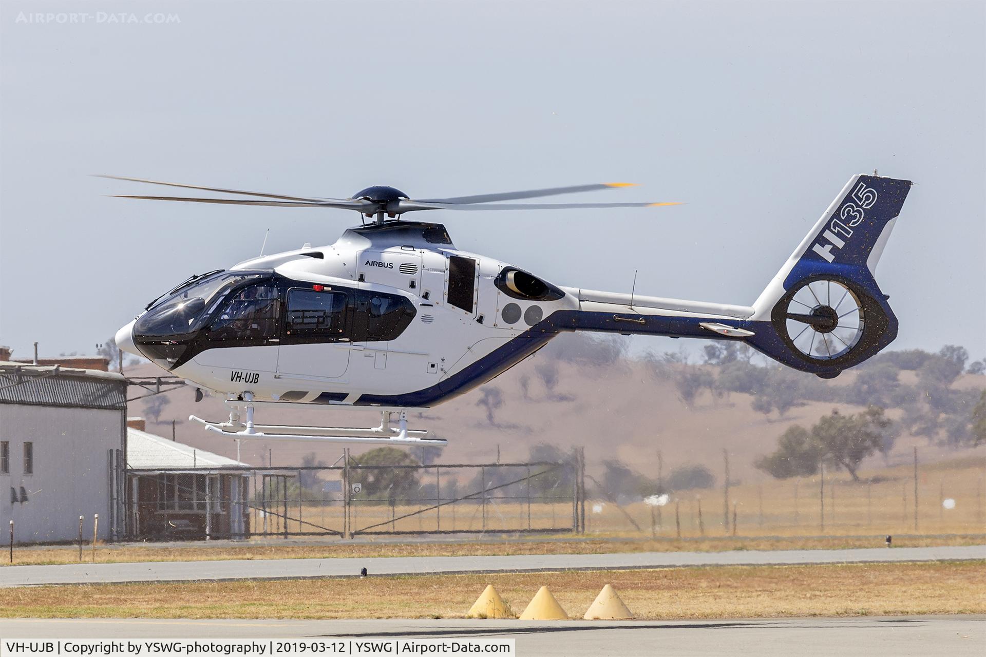 VH-UJB, 2018 Airbus Helicopters H135 C/N 2006, Microflite (VH-UJB) Airbus Helicopters H135 at Wagga Wagga Airport.