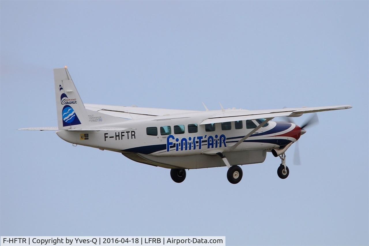 F-HFTR, 2008 Cessna 208B Grand Caravan C/N 208B-2041, Cessna 208B Grand Caravan, Take off rwy 07R, Brest-Bretagne Airport (LFRB-BES)