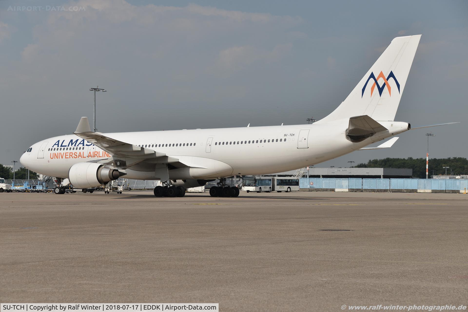 SU-TCH, 2005 Airbus A330-203 C/N 661, Airbus A330-203 - UJ LMU AlMasria Universal Airines - 561 - SU-TCH - 17.07.2018 - CGN