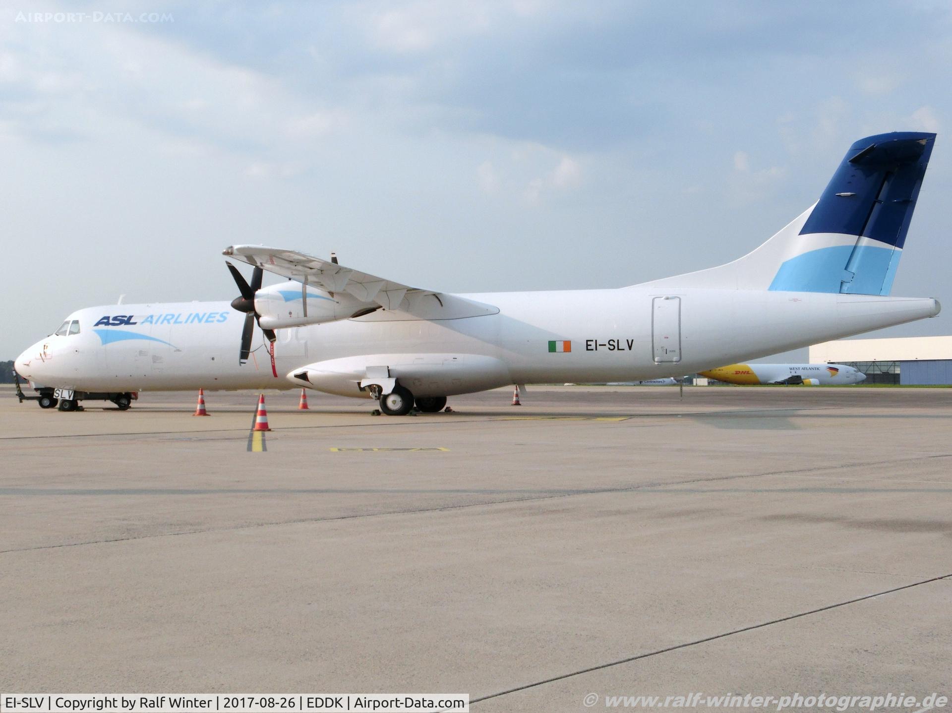 EI-SLV, 1989 ATR 72-215F C/N 154, ATR 72-202F - AG ABR ASL Airlines Ireland - 154 - EI-SLV - 26.08.2017 - CGN