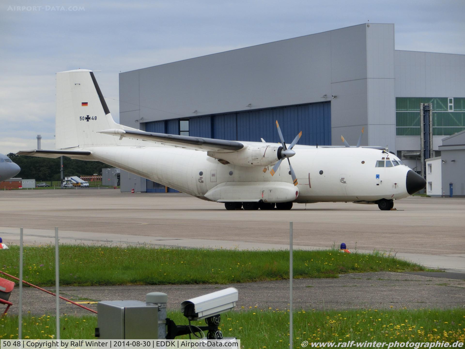 50 48, Transall C-160D C/N D70, Transall C-160D - German Air Force - 50+48 - D70- 30.08.2014 - CGN