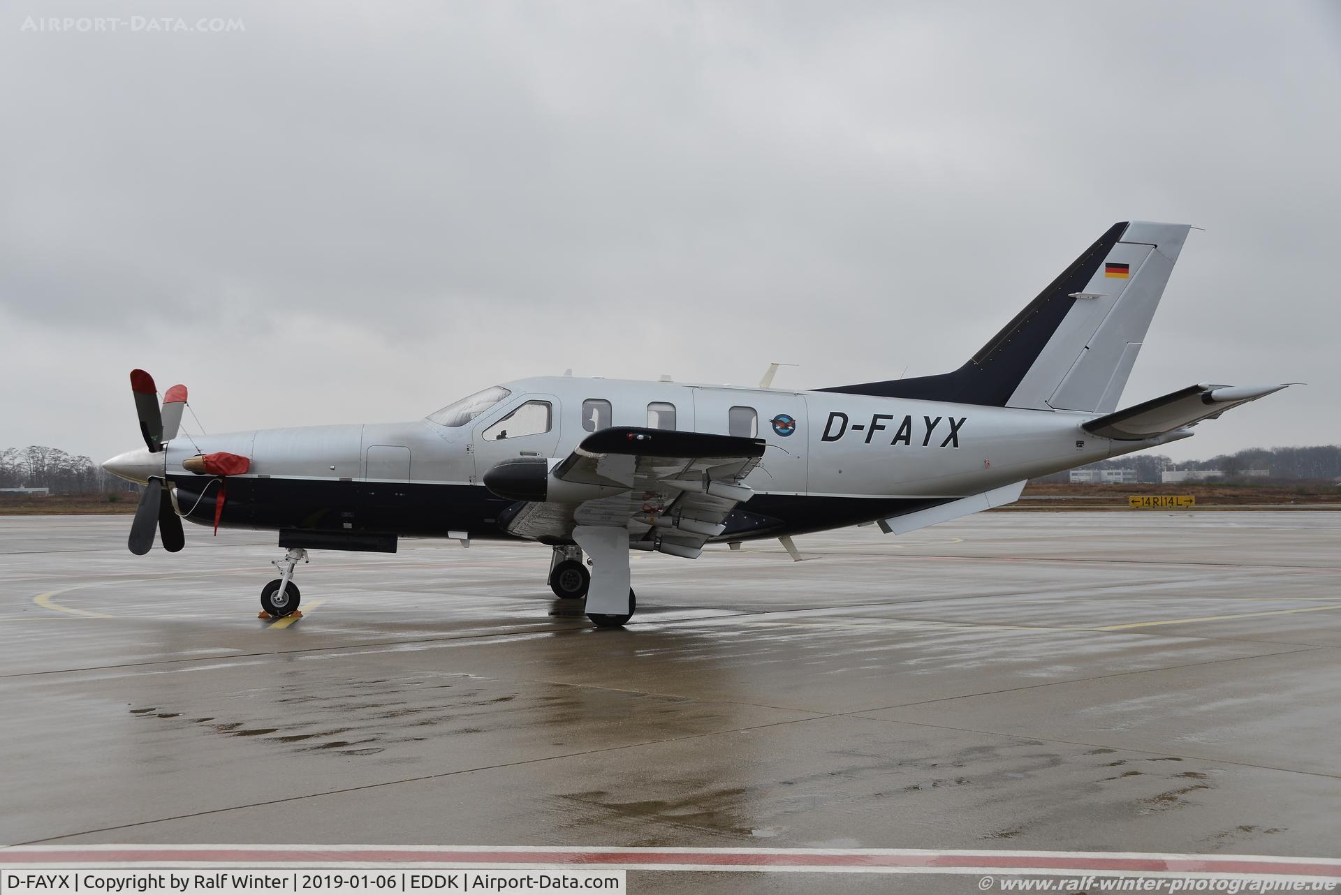 D-FAYX, 2009 Socata TBM-850 C/N 514, Socata TBM-700N - Private - 514 - D-FAYX - 06.01.2019 - CGN