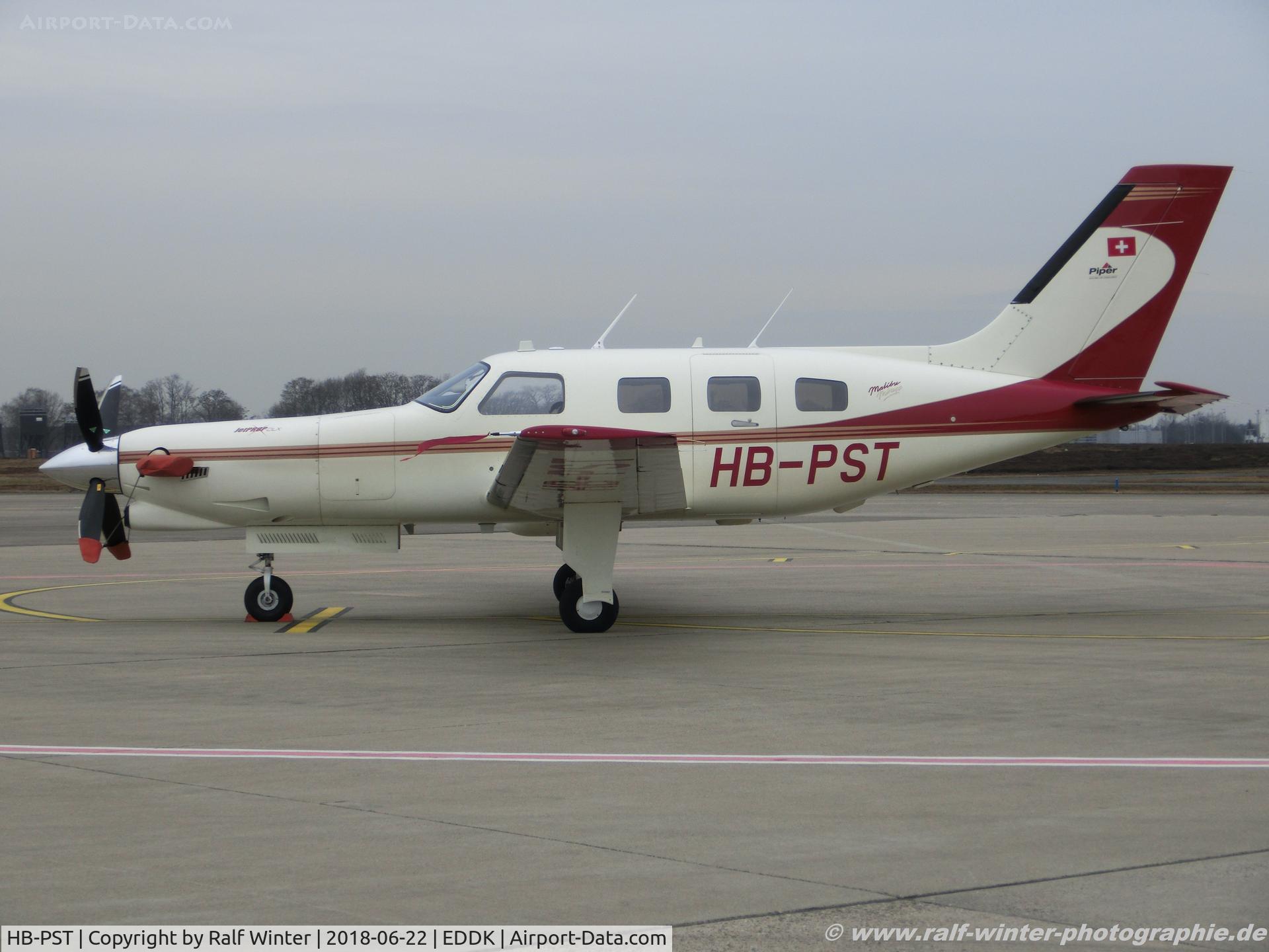 HB-PST, 1998 Piper PA-46-350P Malibu Mirage C/N 4636142, Piper PA-46-350P Jetprop DLX - Private - 4636142 - HB-PST - 22.06.2018 - CGN