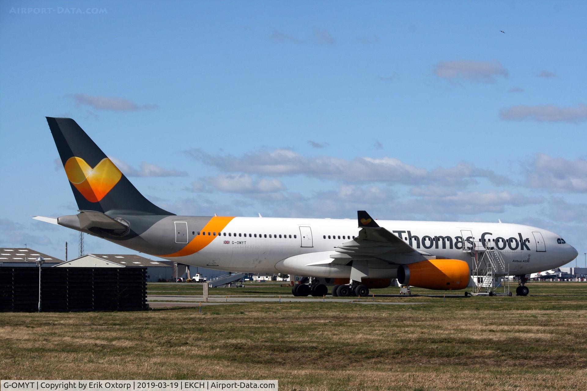 G-OMYT, 1999 Airbus A330-243 C/N 301, G-OMYT in CPH