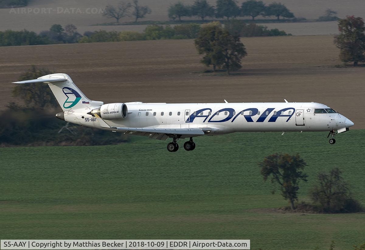 S5-AAY, 2003 Bombardier CRJ-701ER (CL-600-2C10) Regional Jet C/N 10080, S5-AAY