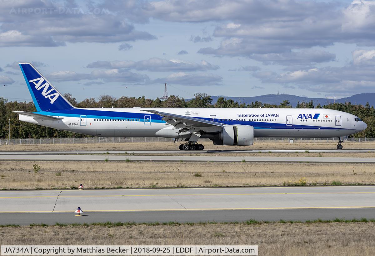 JA734A, 2006 Boeing 777-381/ER C/N 32649, JA734A