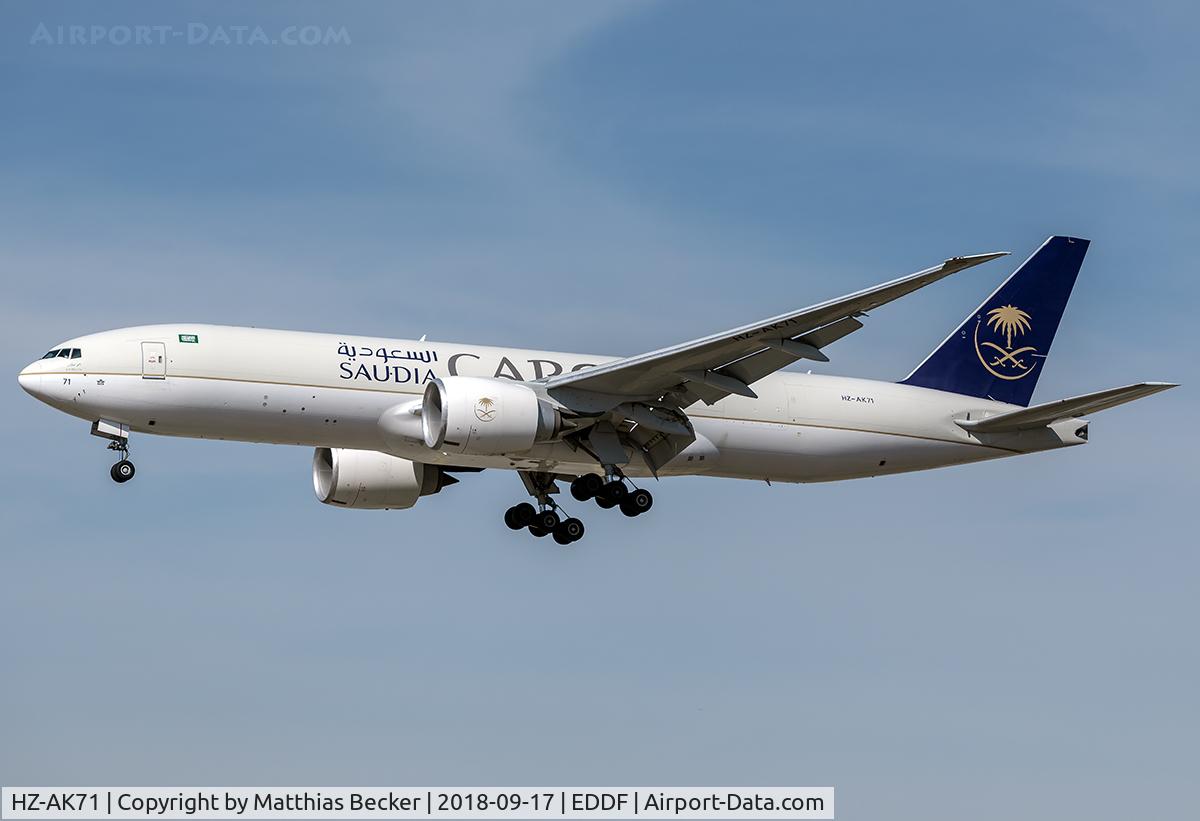 HZ-AK71, 2015 Boeing 777-FFG C/N 60337, HZ-AK71