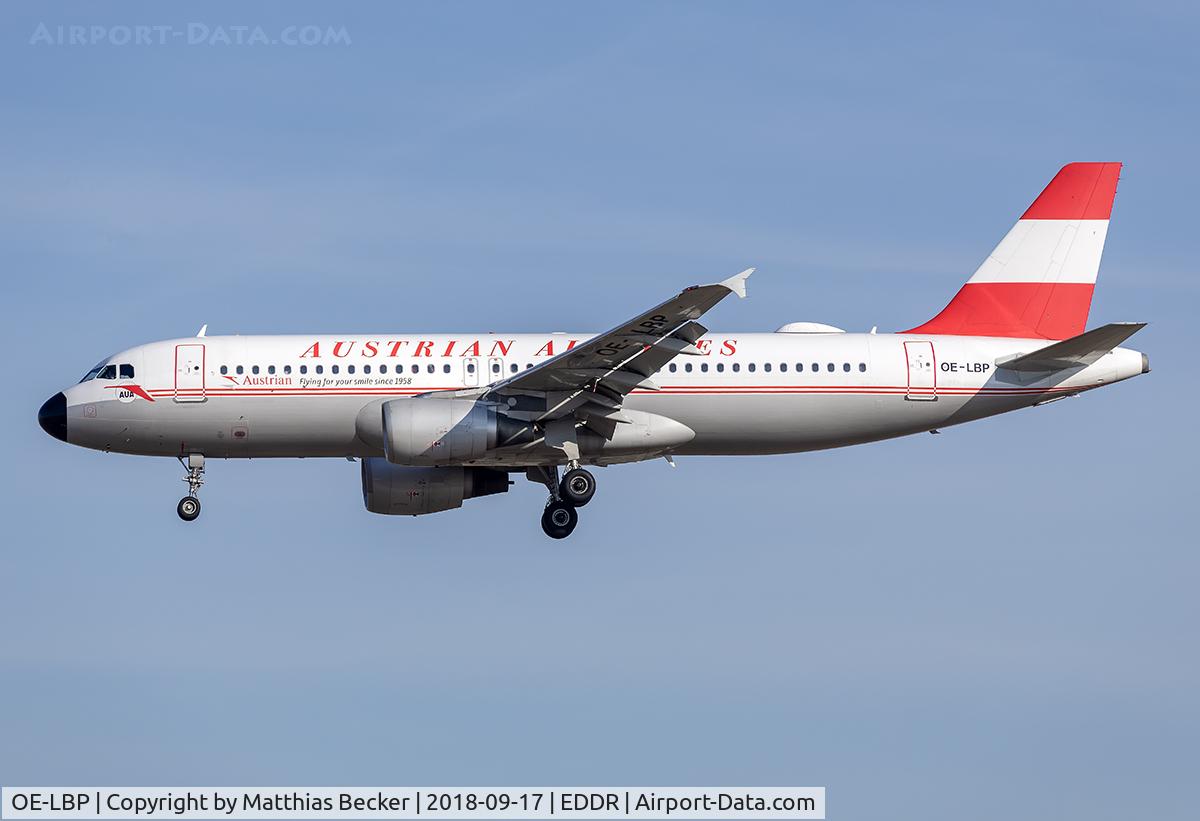 OE-LBP, 1998 Airbus A320-214 C/N 797, OE-LBP