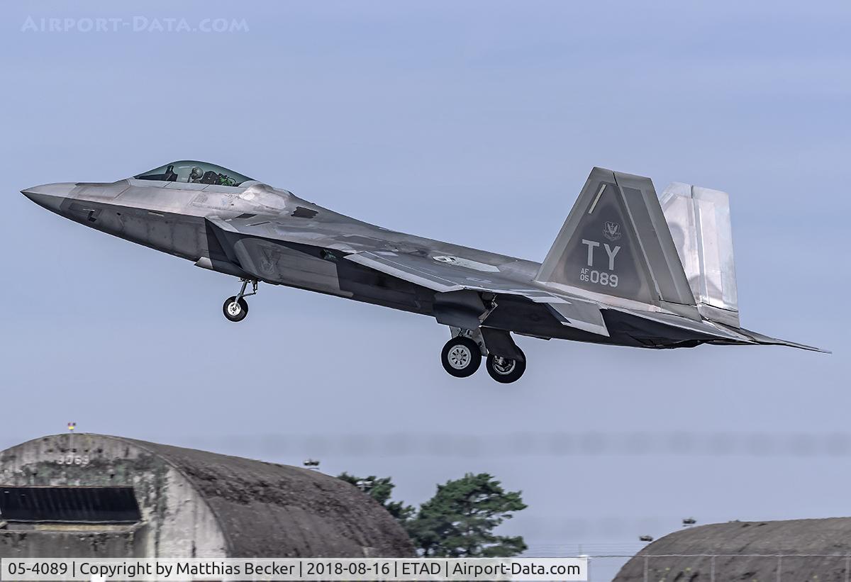 05-4089, Lockheed Martin F-22A Raptor C/N 4089, 05-4089