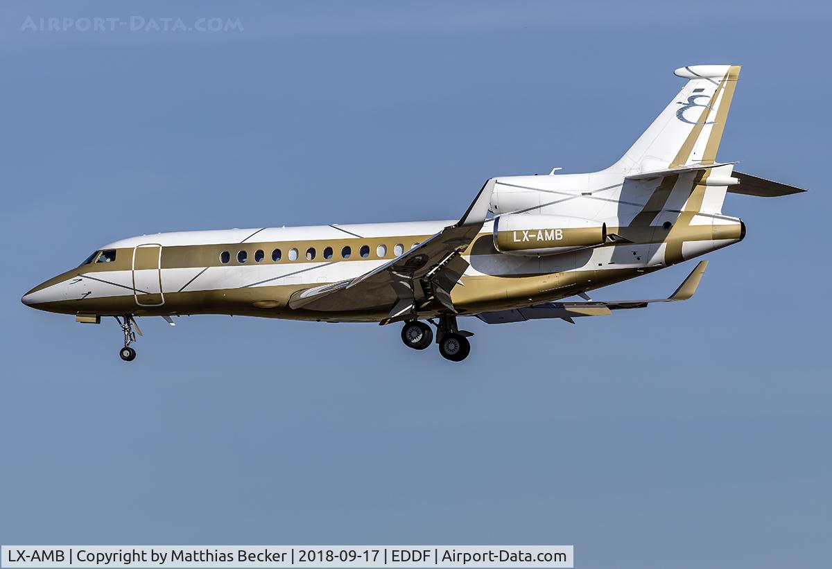 LX-AMB, 2011 Dassault Falcon 7X C/N 118, LX-AMB