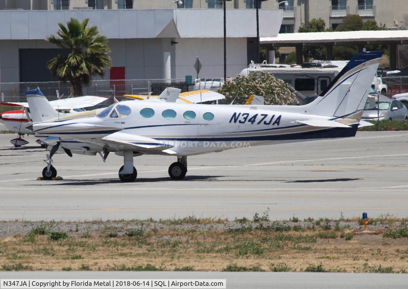 N347JA, 1978 Cessna 340A C/N 340A0448, Cessna 340A