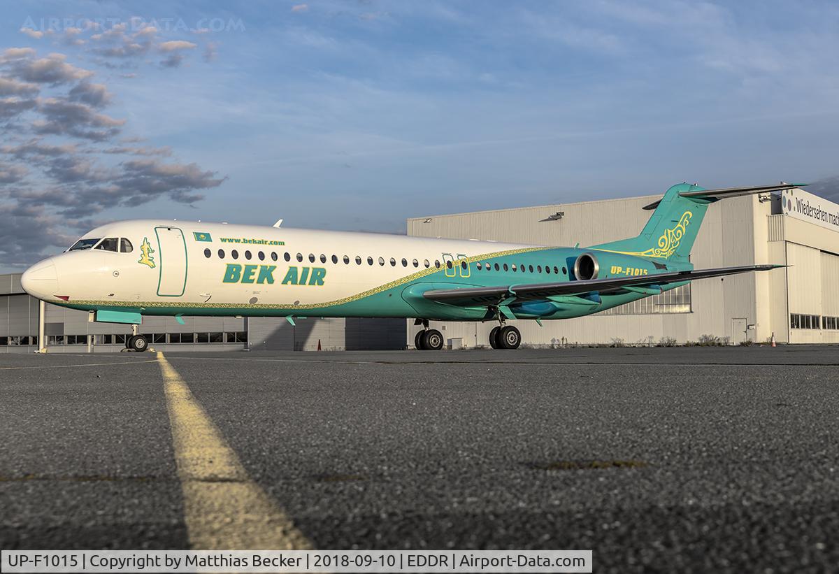UP-F1015, 1995 Fokker 100 (F-28-0100) C/N 11505, UP-F1015