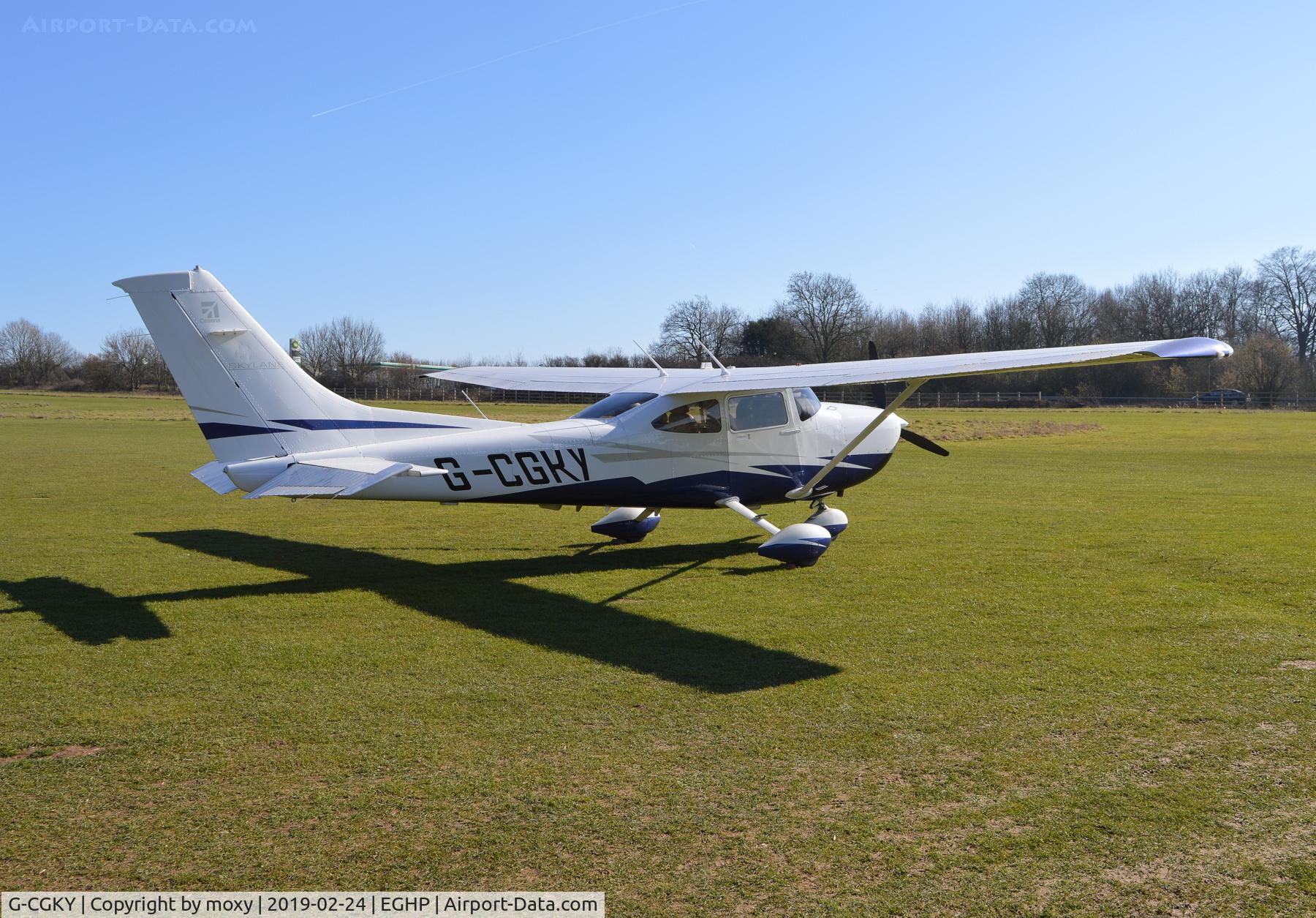 G-CGKY, 2010 Cessna 182T Skylane C/N 18282213, Cessna 182T Skylane at Popham. Ex N52830