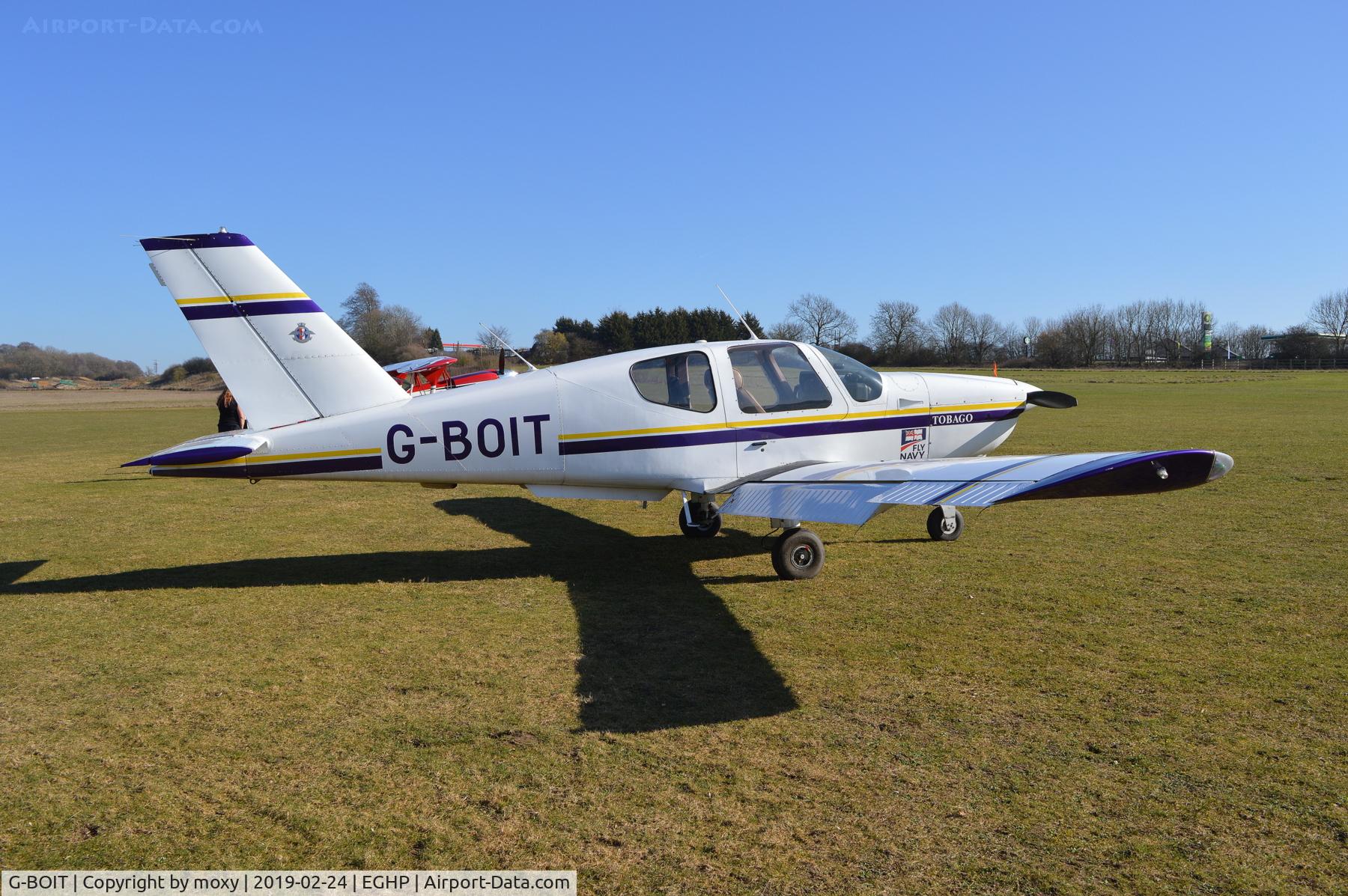 G-BOIT, 1988 Socata TB-10 Tobago C/N 810, Socata TB-10 Tobago at Popham.