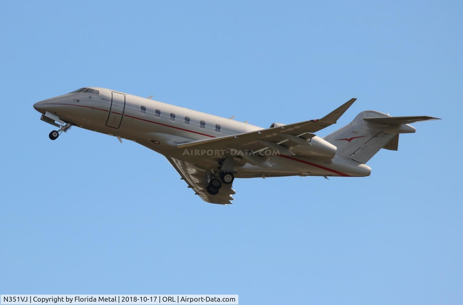 N351VJ, 2015 Bombardier Challenger 350 (BD-100-1A10) C/N 20573, VistaJet